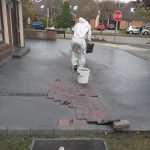 Imprinting a driveway in Limerick