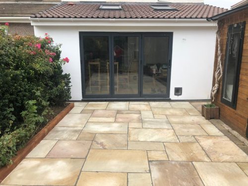 Natural sandstone patios limerick 5