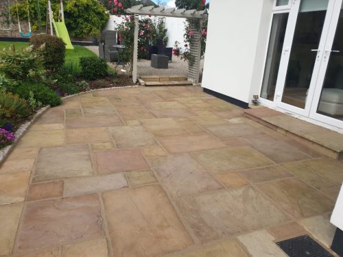 Natural sandstone patios limerick 8